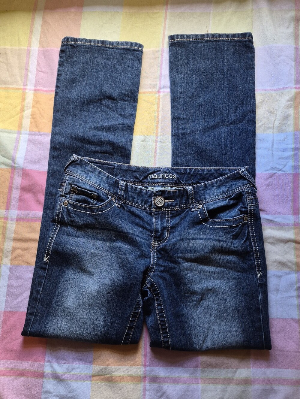 Maurices Dark Blue Bootcut Jeans